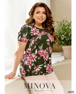 Блуза 2258-хаки Minova