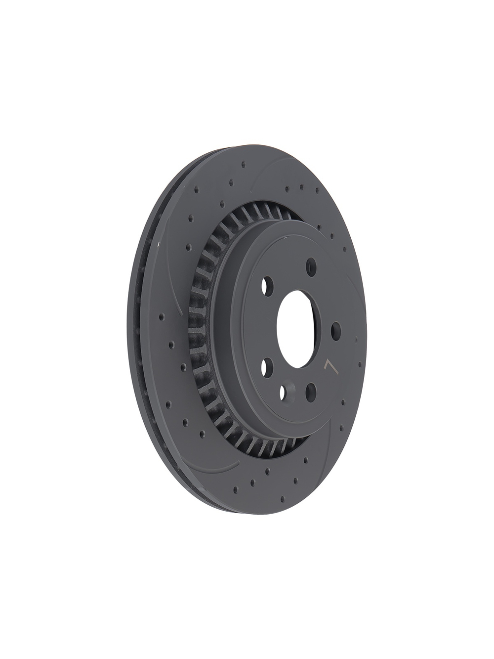 Диск тормозной задний перфорированный PRO-LINE с покрытием комплект VOLVO XC60 ALL 08-> /VENT D=302MM GANZ GIJ06093S