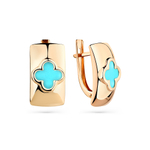Серьги из золота 585 пробы