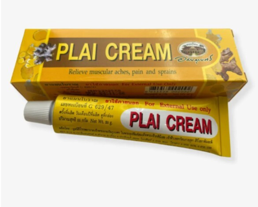 Крем для тела обезболивающий ИМБИРЬ Plai Cream, 25 гр