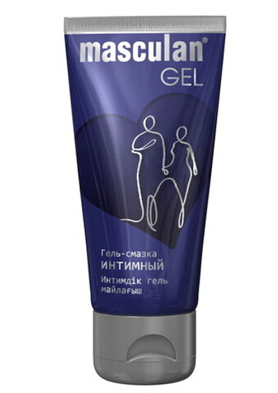 Увлажняющий интимный гель Masculan на водной основе 50 мл. (Цвет: прозрачный)
