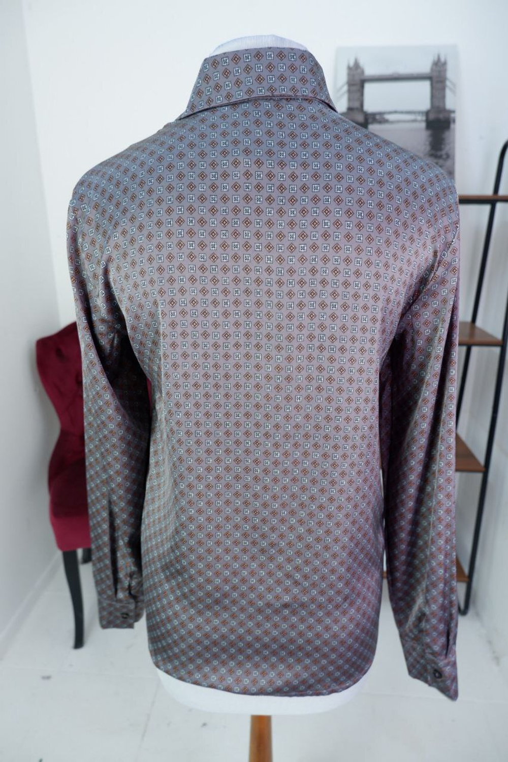 Рубашка AM one в пижамном стиле 44 размер