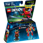 LEGO Dimensions: Fun Pack: Ниндзяго - Ния 71216 — Nya — Лего Измерения