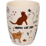 Кружка керамическая 350мл «Славные котики», микс 4рисунка