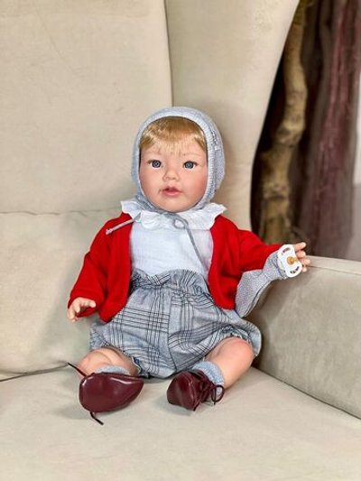 Кукла Nines 48см Guille мягконабивная в пакете (N4810K1)