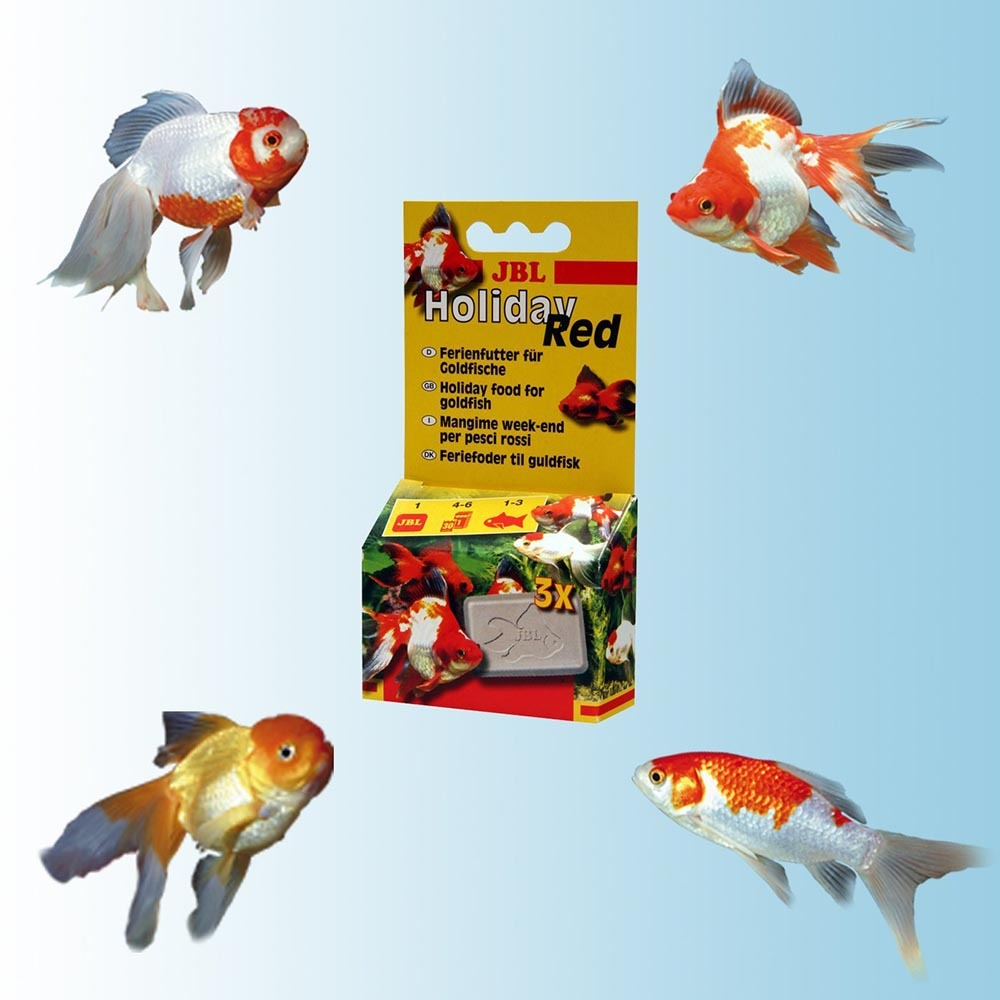 JBL Holiday Red - Корм для золотых рыб на время отпуска, 20 г