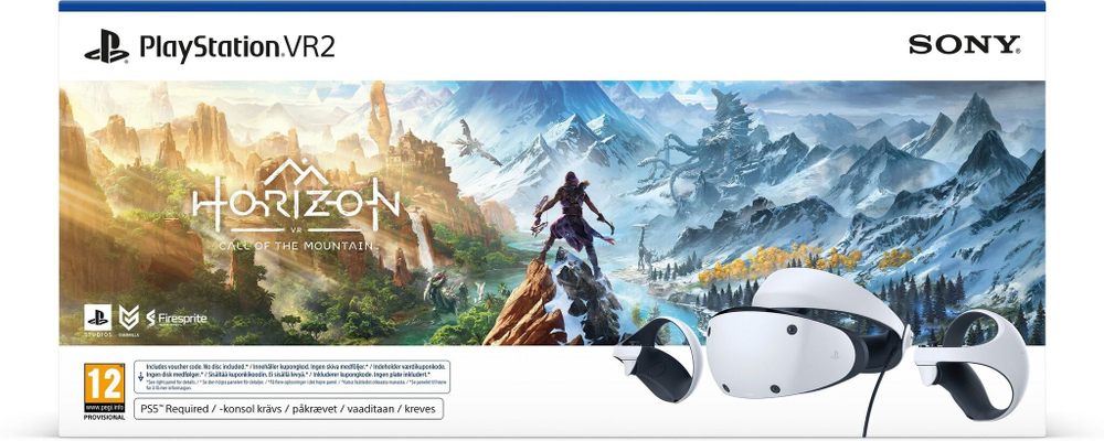 Шлем PlayStation VR2 (очки PS VR2) + Игра Horizon Call of the Mountain NEW