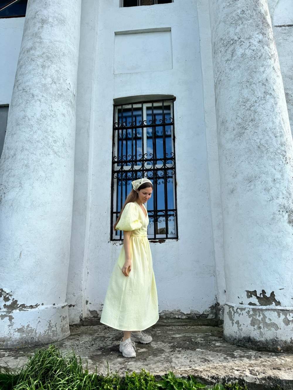 Платье Джульетта для беременных и кормящих, Сливочное масло