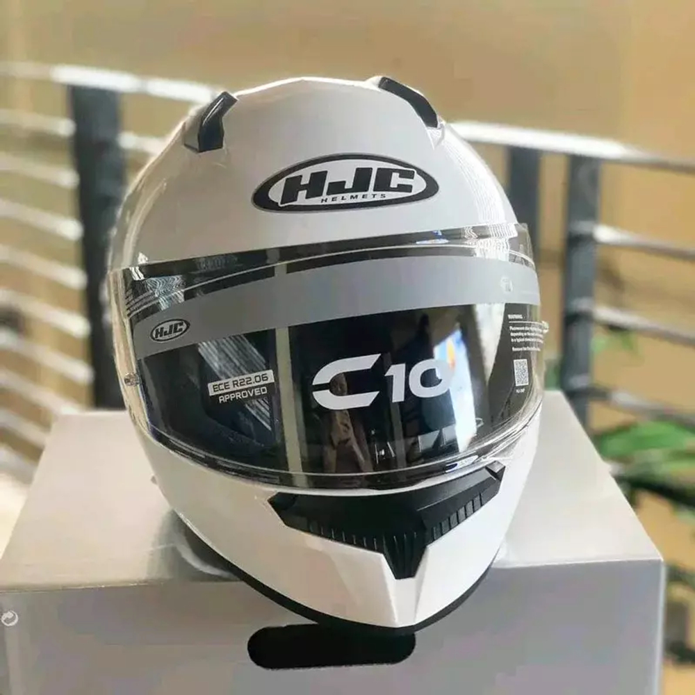 HJC C10 WHITE