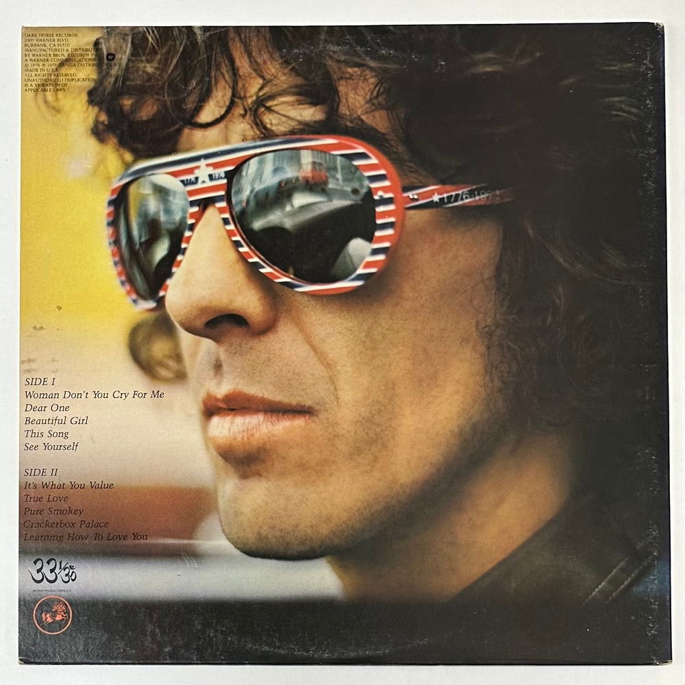 George Harrison - Thirty Three & 1/3 (USA 1976г.)