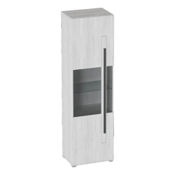 Шкаф-витрина однодверный "Ницца" гостиная