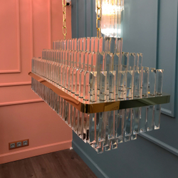 Люстра Cloyd BROTIGAN-D C12 / шир. 80 см - золото (арт.10767)