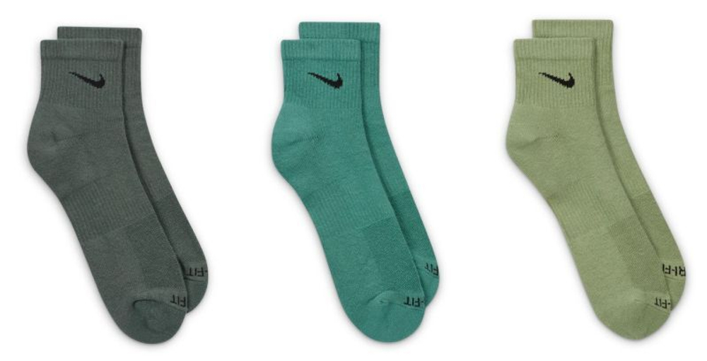 Теннисные носки Nike Everyday Plus Cushioned Training Ankle Socks 3P