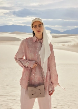 POLENE СУМКА NODDE, ТЕМНО-СЕРЫЙ