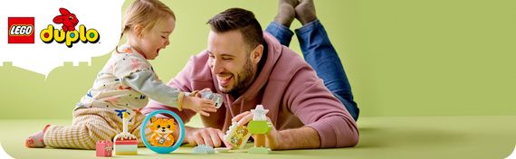 Lego konstruktor 10977 My First Puppy &amp; Kitten With Sounds