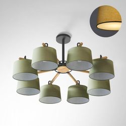 Потолочная Люстра Even 8 Green By Imperiumloft