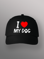 Бейсболка I love my dog