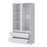 Гостиная Мэнкс Шкаф МГШ белый