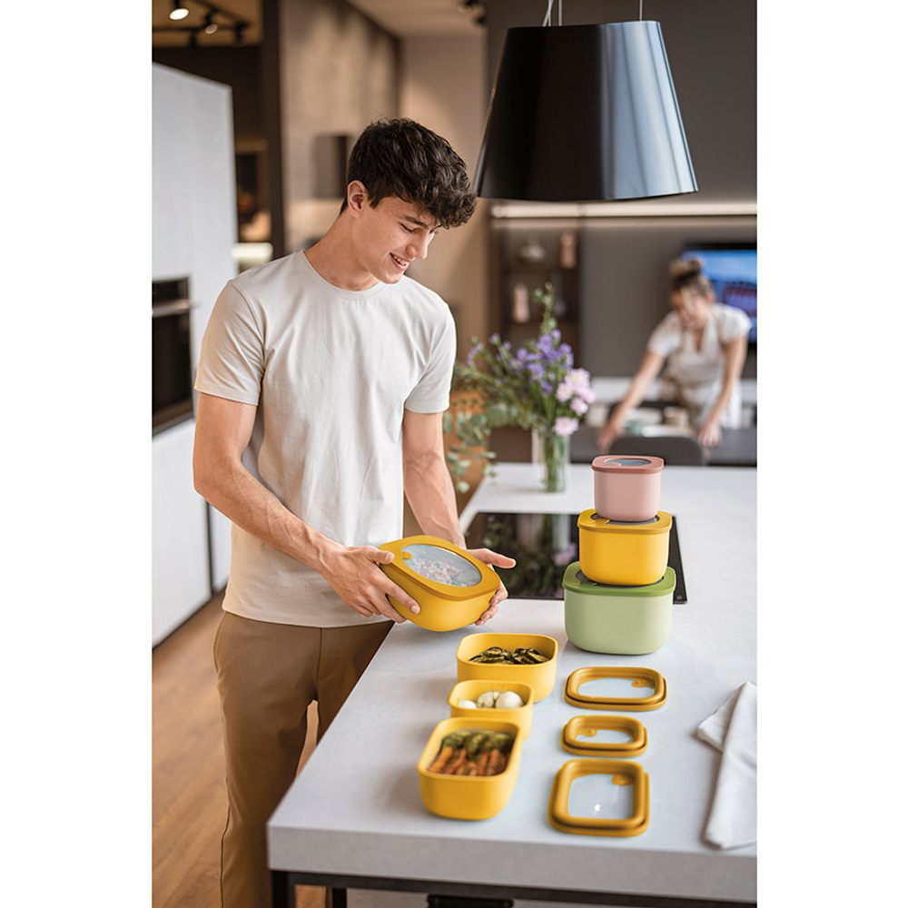 Контейнер для хранения store&more, 1,55 л, розовый