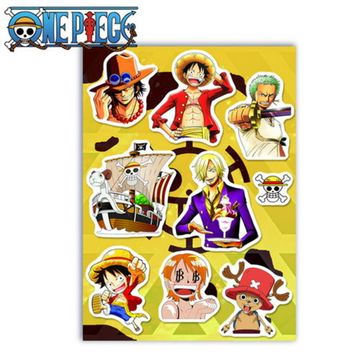 Набор стикеров "One Piece. Большой куш" №1 (наклейки) виниловых формат А5 1 лист