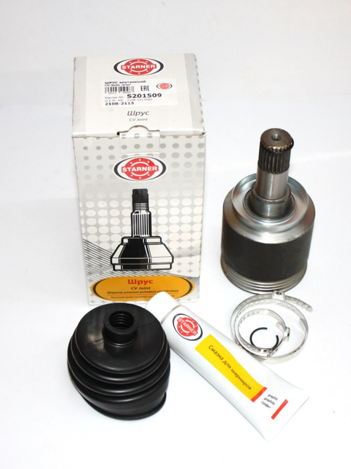 Шрус (шарнир, граната) внутренний STARNER S201509 для ВАЗ 2108-2115, LADA Granta, Kalina, Priora, Datsun