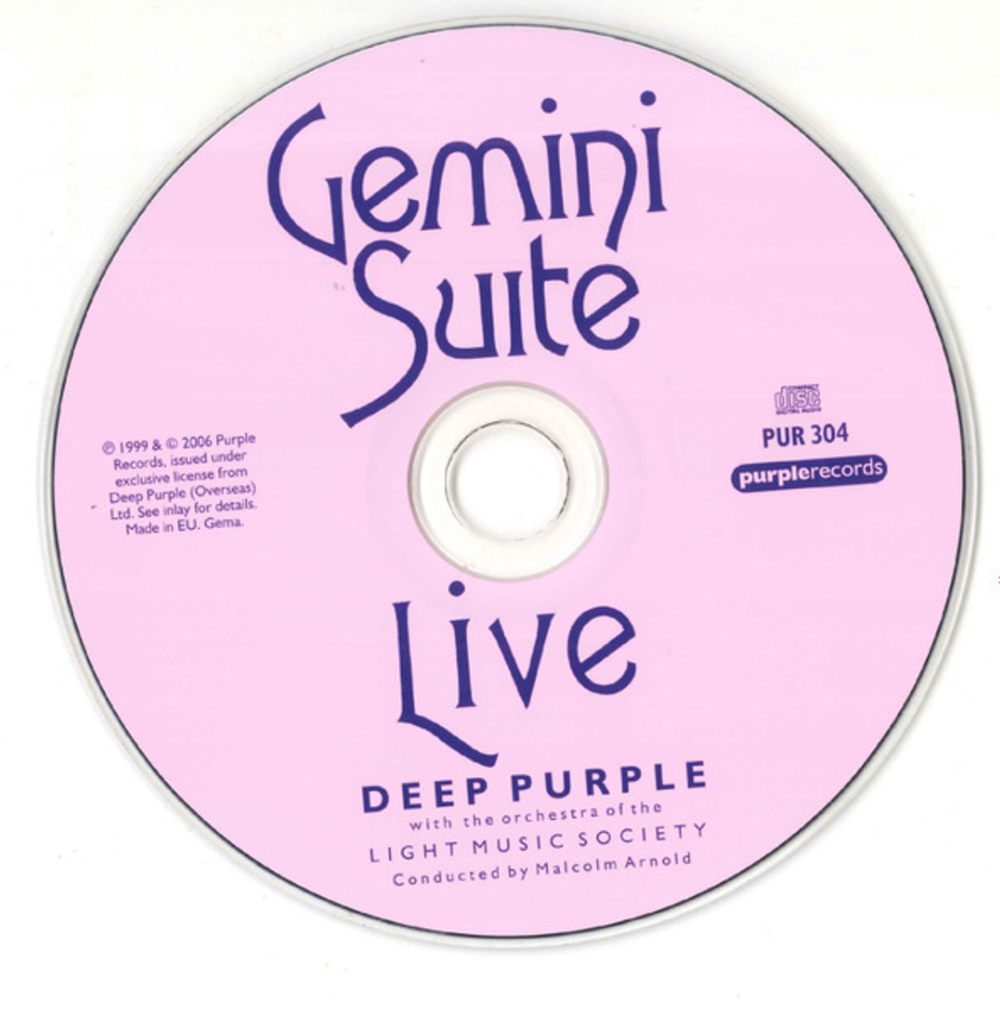 Deep Purple / Gemini Suite Live (CD)