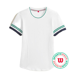 Женская теннисная футболка Wilson Baseline Seamless T-Shirt - белый