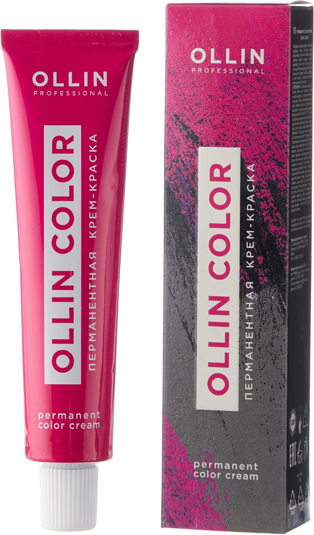 OLLIN COLOR 7/0 русый 60мл Перманентная крем-краска для волос