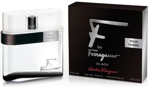 Salvatore Ferragamo F By Ferragamo Black Pour Homme