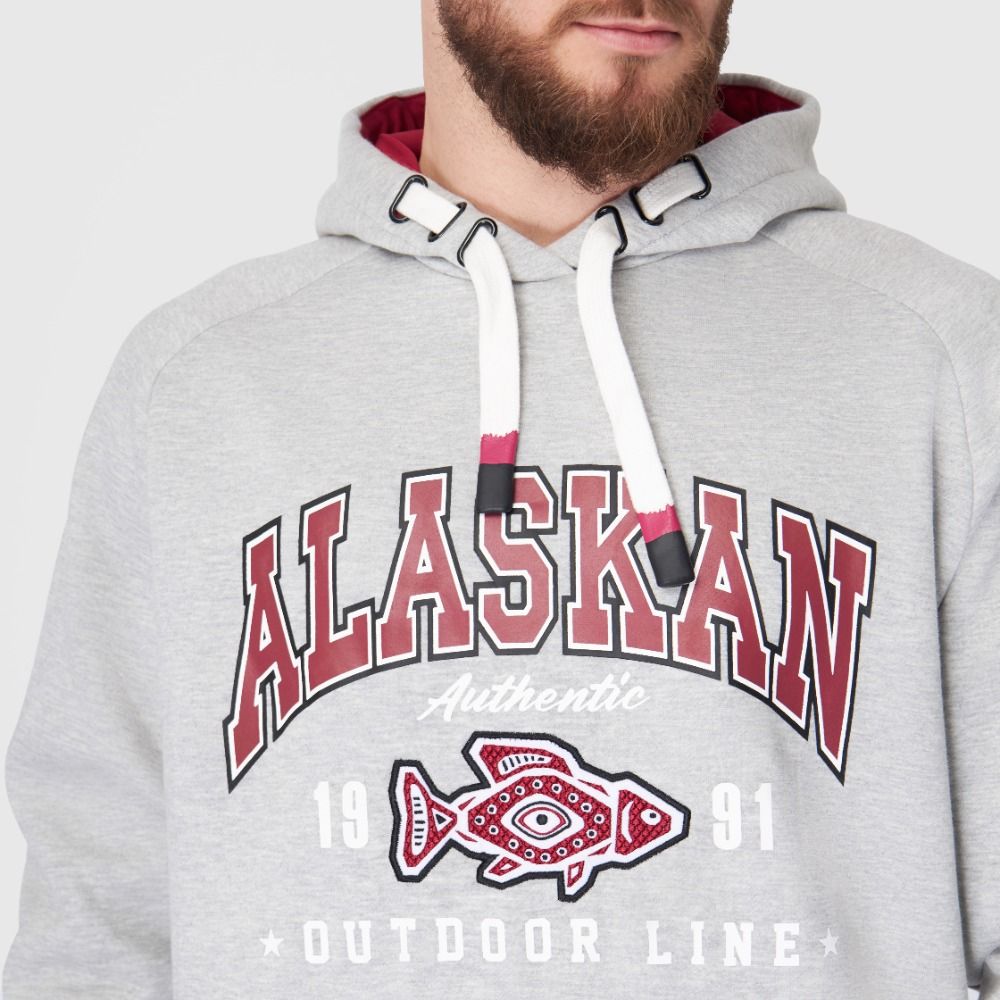 Толстовка Alaskan Promo Hoodie Gray XXXL
