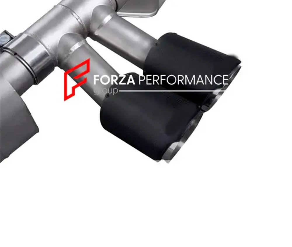 Спортивная выхлопная система с заслонками для Porsche 718 Boxster/Cayman 982 (2.0T и 2.5T) Порше Кайман