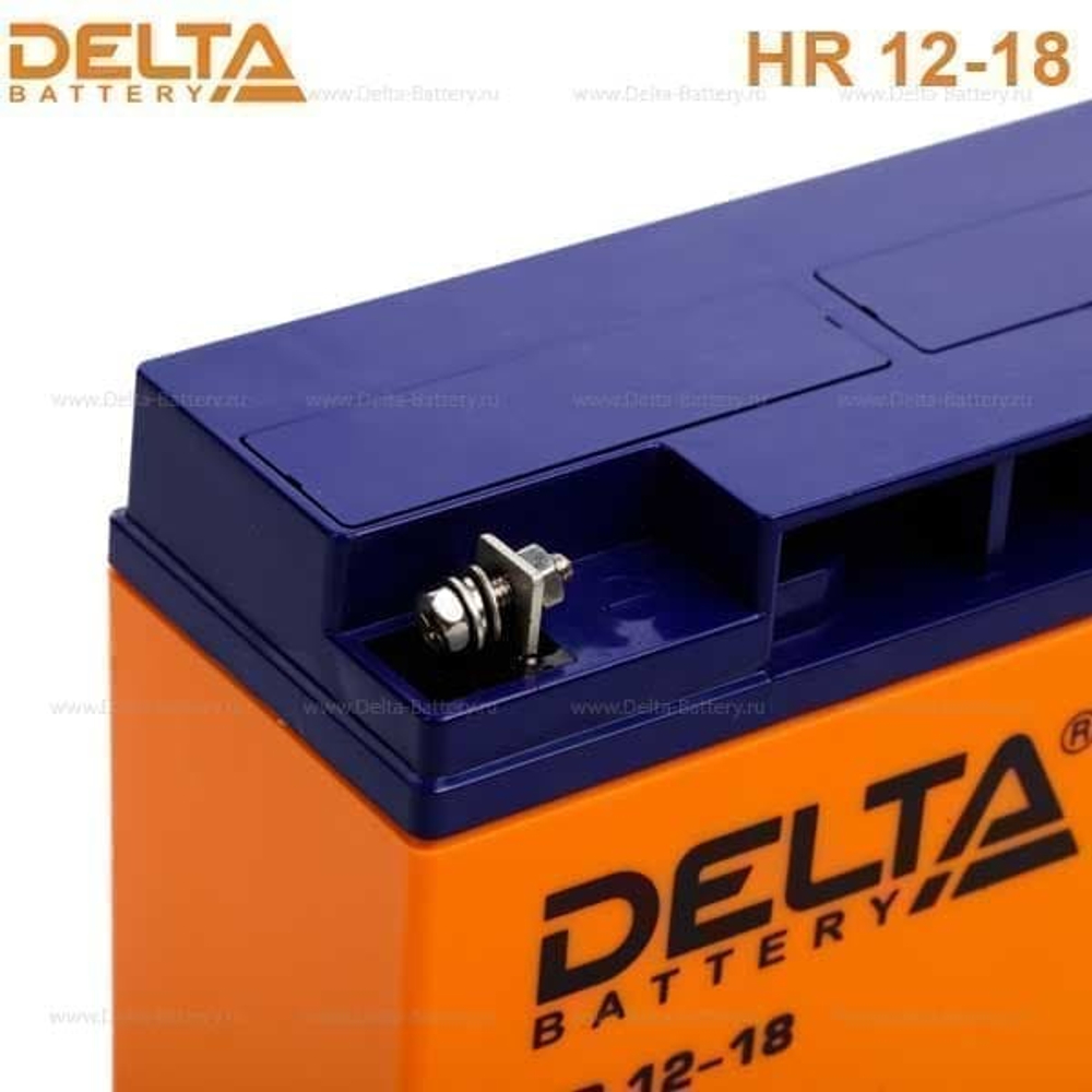 Аккумуляторная батарея Delta HR 12-18 (12V / 18Ah)