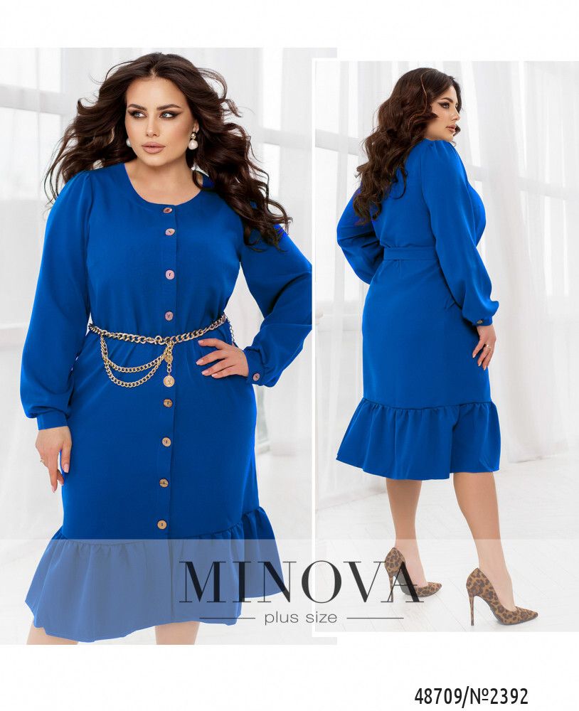 Платье 2392-электрик Minova