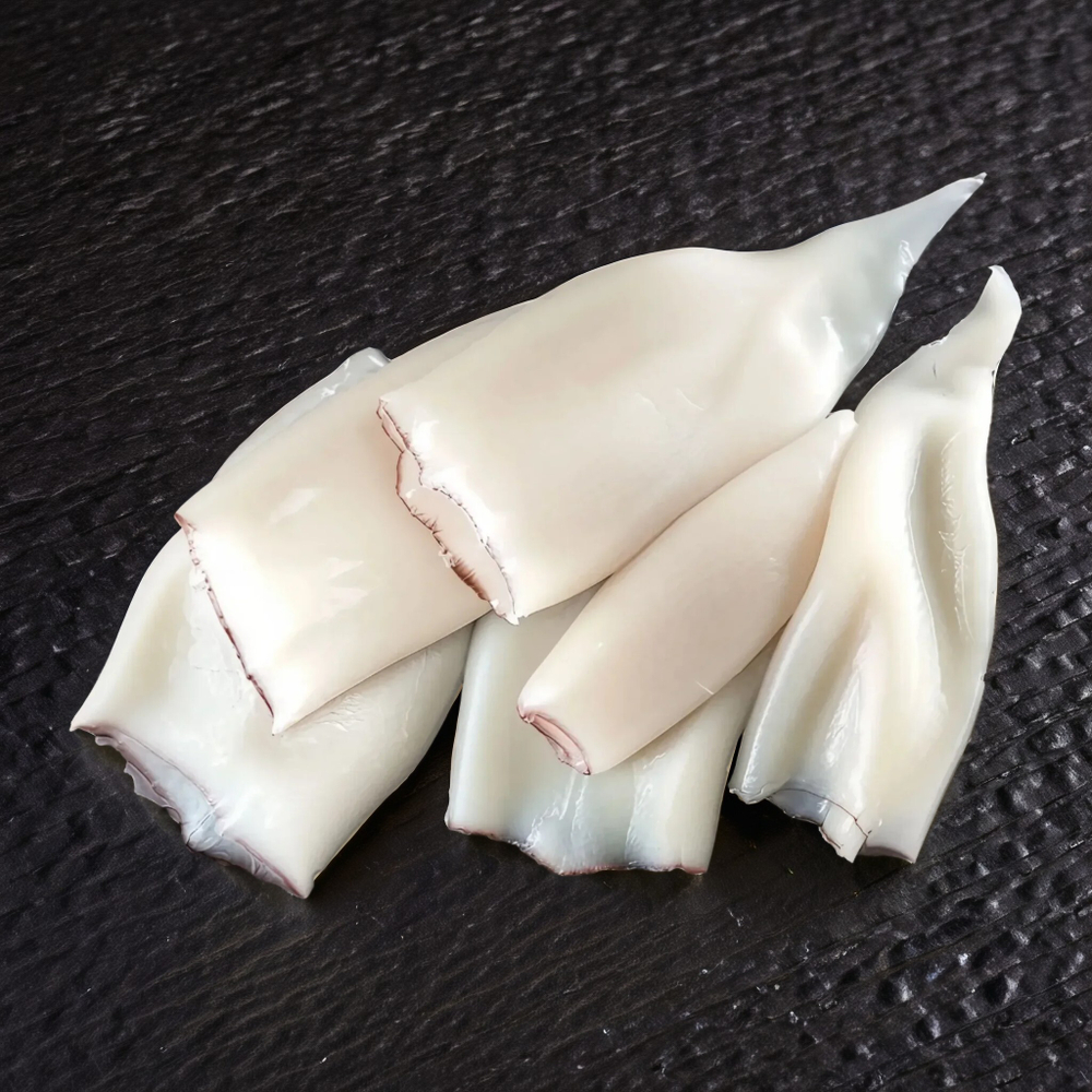 Кальмар командорский, очищенный, филе, Дальний Восток, 1кг