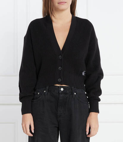 Кардиган CALVIN KLEIN JEANS - черный(J20J221973)