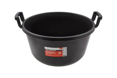 Таз строительный круглый гибкий с ручками усиленный 50 л Matrix (Матрикс)