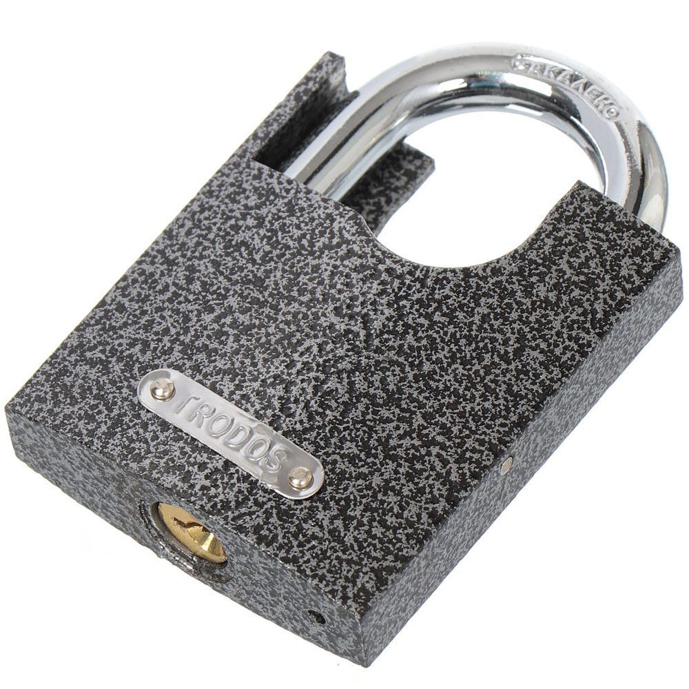 Замок навесной Trodos, BC-HB-60, 210204, коробка, цилиндровый, 3 кл