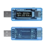 Тестер USB KEWEISI KWS-V20 измеритель напряжения, силы тока и ёмкости аккумулятора