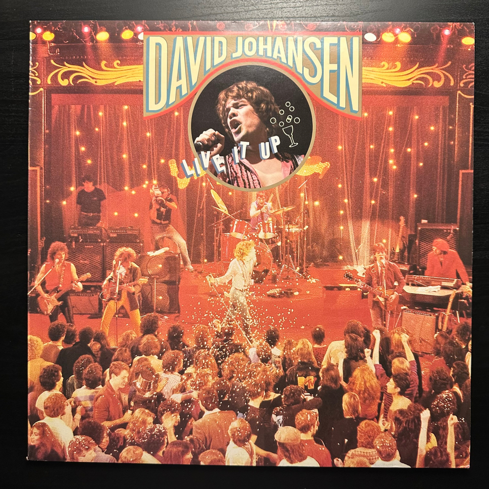 David Johansen - Live It Up (Голландия 1982г.)