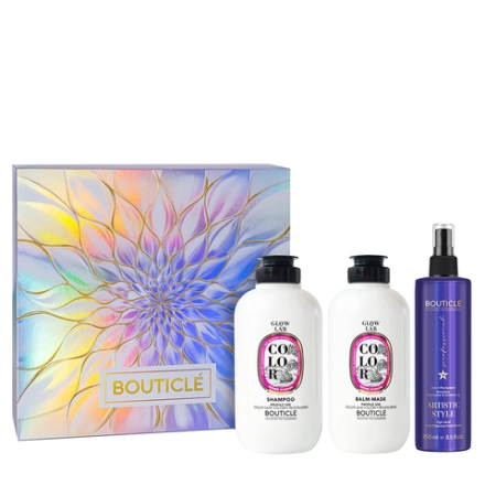 Набор Сохранение цвета и восстановление структуры окрашенных волос (шампунь 250 мл +маска 250 мл + флюид 250 мл) GLOW LAB COLOR