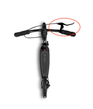 Ручной тормоз для Metropolitan Deluxe с тросиком