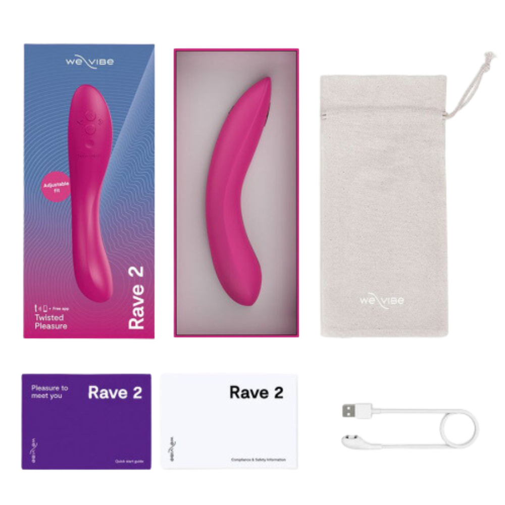 We-Vibe Rave 2 – инновационный вибратор для точки G (управление через приложение)