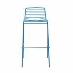 Стул барный металлический Scab Design Summer, голубой