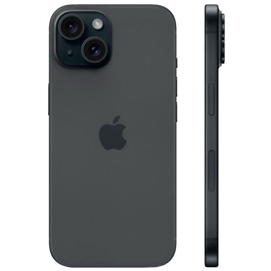 Смартфон Apple iPhone 15 Plus 128 ГБ Черный Black