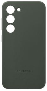 Чехол Samsung Leather Cover для Galaxy S23 (EF-VS911LGEGRU) зеленый