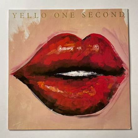 Винтажная виниловая пластинка LP Yello One Second (Germany 1987)