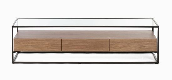 ТВ-консоль Sherwood 150х40 цвет орех