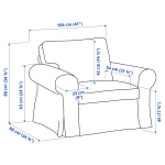 EKTORP Кресло ИКЕА