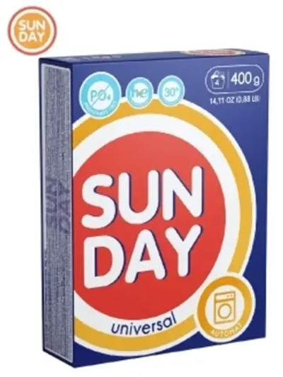 Порошок стиральный SUNDAY Автомат универсальный 400г