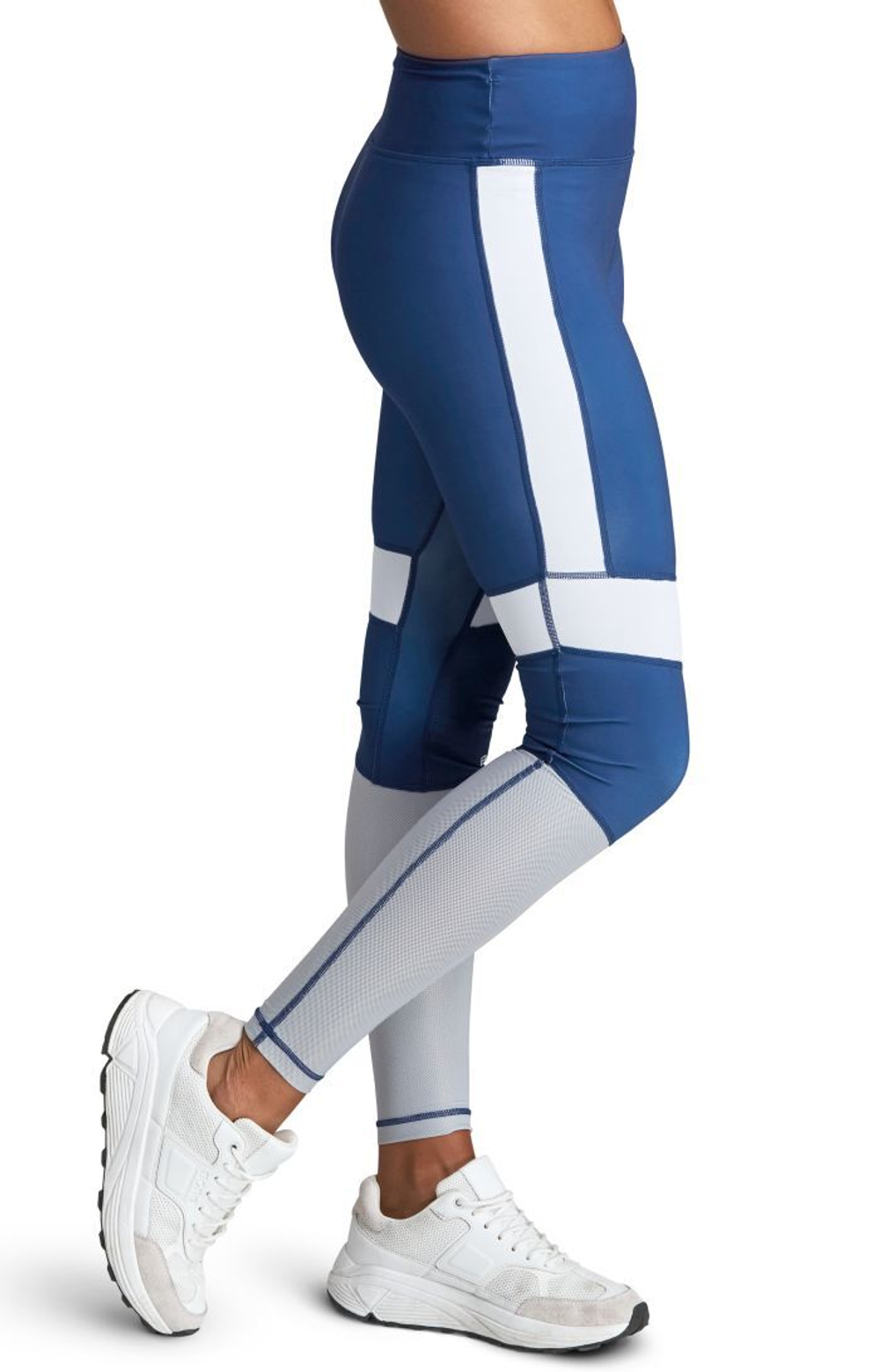 Leginsy Björn Borg High Waist Block Tights W - небесный